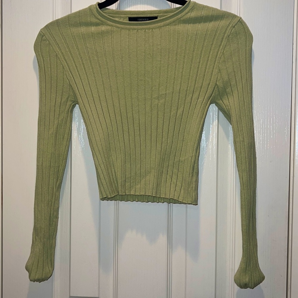 ❣️5for$10❣️Forever 21 Ribbed Long Sleeve Top